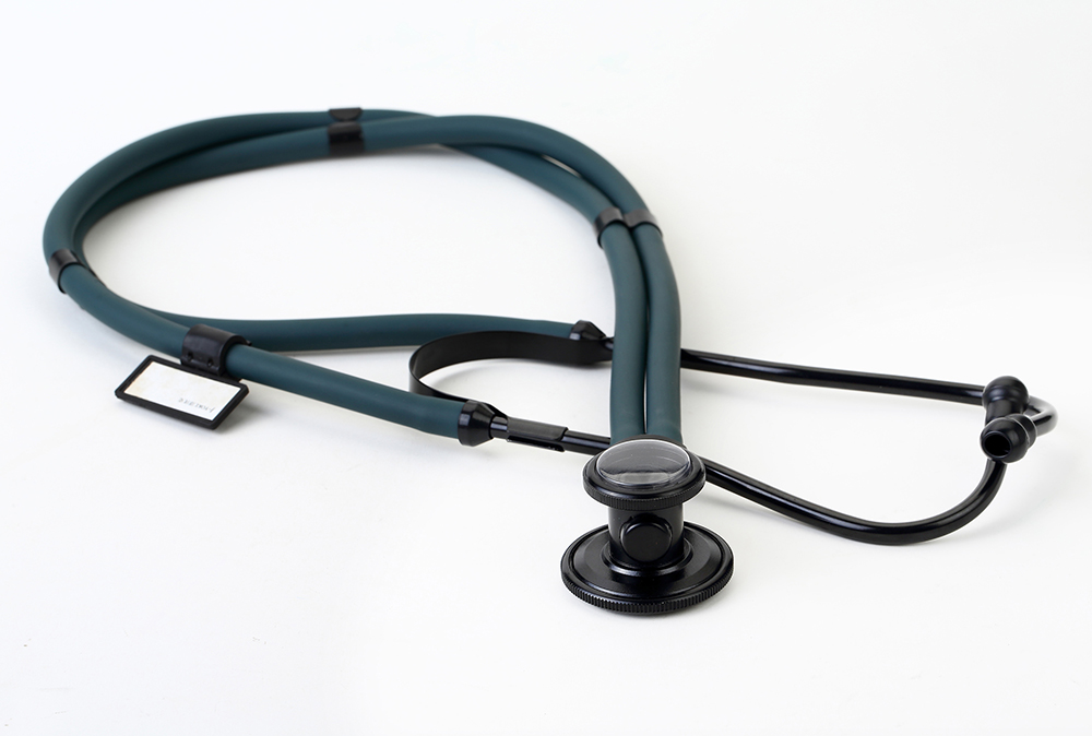 Full black sprague rappaport stethoscope